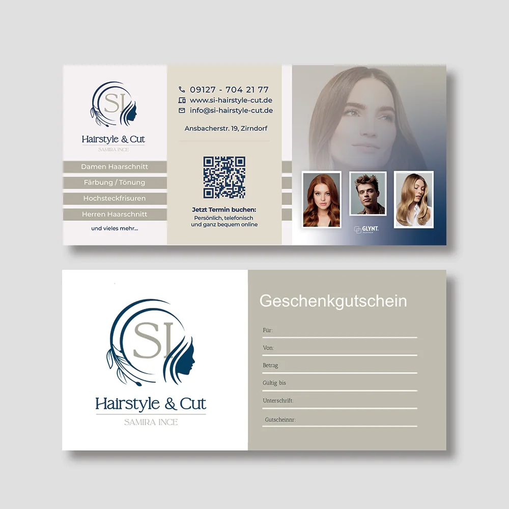 Geschenkgutschein von SI Hairstyle & Cut